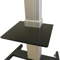 NeoMounts PLASMA-M2500LAPSHELF Regal für Notebooks, Schwarz
