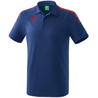 Erima Essential 5-C Poloshirt new navy/red 128