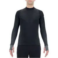 Uyn Exceleration langarm Laufshirt Herren black/cloud S
