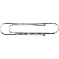 Alco Aktenklammern NORICA silber galvanisiert, 100