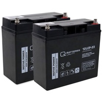 Quality Batteries GreenStreet Elektromobil 2 Batterien 12V 23Ah