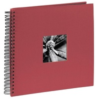 Hama Fine Art Spiral bordeaux 36x32 50 schwarze Seiten
