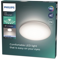 Philips Moire Wand- und Deckenleuchte, 17w kaltweiß, warmweiß, weiß