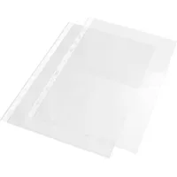 Eichner Prospekthüllen DIN A4 glasklar glatt 0,12 mm, 100