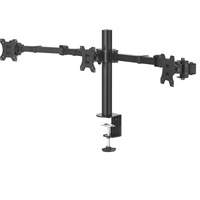 Hama Monitorhalterung, 3 Monitore, höhenverstellbar schwenk-/neigbar, 13“ - 27