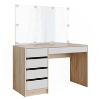 Vicco Schminktisch Sherry mit LED Beleuchtung, 120 cm