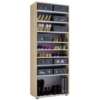 VCM my home Schuhregal Vandol I sonoma-eiche 71,0 x