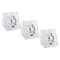 EQ-3 Homematic IP Rollladenaktor für Markenschalter, 3er Set (151322A0_X3)