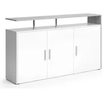 Vicco Sideboard Kommode Schrank Weiß Beton Fernsehschrank TV