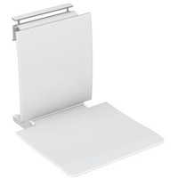 Hewi System 800 K Einhängesitz mit Rückenlehne weiß 450