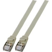 EFB-Elektronik EFB Elektronik PVC Flach-Patchkabel, Cat6a, U/FTP, RJ-45/RJ-45, 3m,