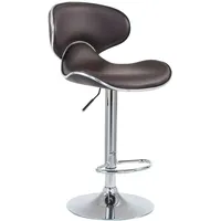 CLP Barhocker Las Vegas V2 braun/chrom