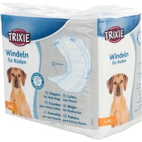 TRIXIE Windeln für Rüden, L–XL: 60–80 cm, 12 Stück