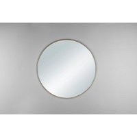 Mirrors and More Mila Metallspiegel Gold Ø 50 cm,