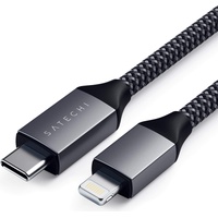 Satechi ST-TCL18M 1,8 m USB C, Männlich, Männlich, Schwarz,
