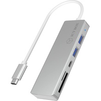 RaidSonic Icy Box IB-HUB1413-CR silber, 3-port, USB-C 3.0 (60369)