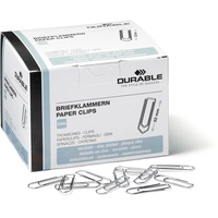 Durable Büroklammern silber Metall