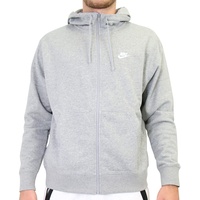 Nike Sportswear Club French Terry Kapuzenjacke dark grey heather/matte