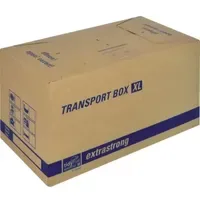 TidyPac Umzugskarton Transportbox XL TP110.002 68x35,5x35cm braun