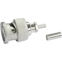 Telegärtner 100023342 100023342 BNC-Steckverbinder Stecker, gerade 50Ω 1St.