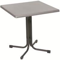 ACAMP Piazza 70 x 70 cm anthrazit/inox klappbar