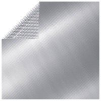 VidaXL Poolabdeckung Silbern 260x160 cm PE