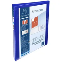 Exacompta 51840BE Ringbuch Kreacover aus PP, 4 Ringe, Rücken