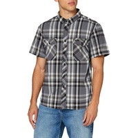 Brandit Textil Roadstar Kurzarmhemd Black / Anthracite S