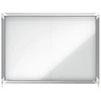NOBO Schaukasten silber 8x DIN A4 97,2 x 5,4