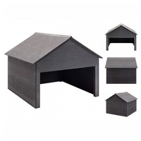 VidaXL Rasenmäher Garage Grau 80x80x70 cm WPC