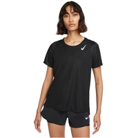 Nike Dri-FIT Race Laufshirt Damen black/reflective silver M