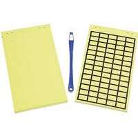 HellermannTyton 598-12227 TAG122B-270-YE-270-YE Etikett für Laserbedruckung