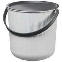 Plast Team Aufbewahrungseimer AKITA, 10 Liter, wolkengrau,