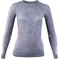 Uyn Ambityon Langarm-baselayer - Grey Melange / Nude /
