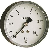 Afriso Rohrfedermanometer 63539 G 1/4 B, axial, 0/10 bar