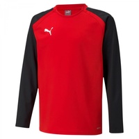 Puma teamLIGA Training Sweatshirt Kinder red/black 140