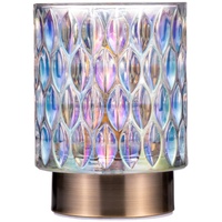 Pauleen Clear Glamour mobile Tischleuchte Glas Tischlampe Timerfunktion 6H