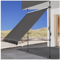 Quick Star Klemm-Senkrechtmarkise, 300 cm Breite, 130 cm Ausfall,