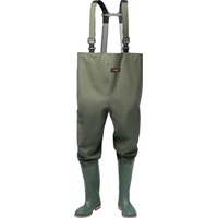 NORWAY Wathose Gr.42 olivgrün PVC auf Polyester-Trägergewebe