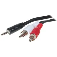Goobay Kopfhörerverlängerung 6,35mm-Stecker - 6,35mm-Buchse 5,0m (50016)