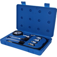 BRILLIANT TOOLS Kompressionstester-Satz für Benzin Motoren, 8-tlg