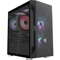 Silverstone FARA H1M (mATX), PC Gehäuse, Schwarz