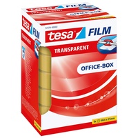 Tesa OFFICE-BOX Klebefilm transparent 25,0 mm x 66 m