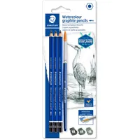 Staedtler Mars Lumograph aquarell 100A Bleistift sortiert, 4er-Set (100A
