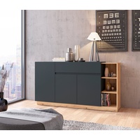 INOSIGN Kommode »Bristol«, Breite ca. 163 cm grau