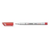 Stabilo OHPen universal rot