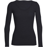 Icebreaker Siren Sweetheart Merino Langarm-baselayer - Black - XL