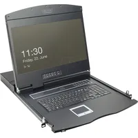 Digitus DS-72211-1US KVM-Konsole VGA 1366 x 768 Pixel