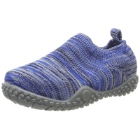 Playshoes Strick, Unisex-Kinder Niedrige Hausschuhe, Blau (Blau 7), 26/27