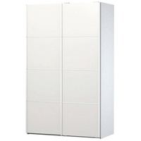 VCM Veto Kleiderschrank 2 Türen breite 122 cm, weiss.